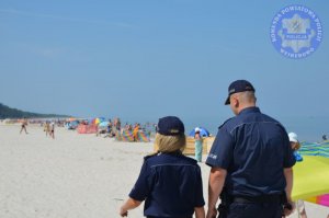 Policjanci prowadzili akcję &quot;Kręci mnie bezpieczeństwo nad wodą&quot; na plaży w Lubiatowie i nad jeziorem w Nadolu.