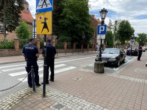 Policjanci zabezpieczali wizytę Premiera w Wejherowie