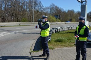 Policjanci kontrolowali prędkość