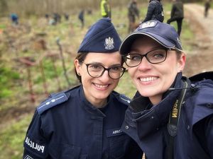 Selfie dwóch policjantek