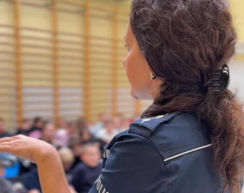 Spotkania policji z uczniami w Wejherowie w ramach akcji „Życie to nie gra”